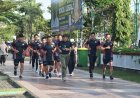 Kodim 0716/Demak Gelar Lari Aerobik Tingkatkan Ketahanan Fisik Prajurit dan PNS